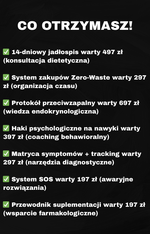 ⚡ Turbo Start Plan HASHIMOTO – Kompletny System 14-Dniowy